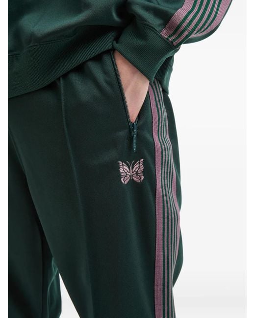 Needles Jogginghose Mit Seitlichen Streifen in Green für Herren