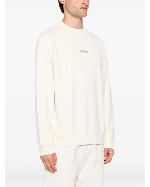 Stone Island White Sweaters for men