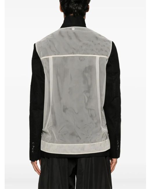 Simone Rocha Natural Multi-Pocket Gilet for men