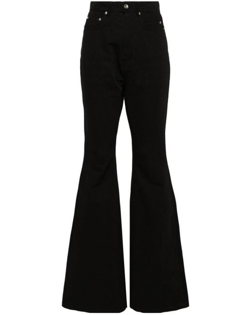 Pantalones Bolan estilo bootcut Rick Owens de color Black