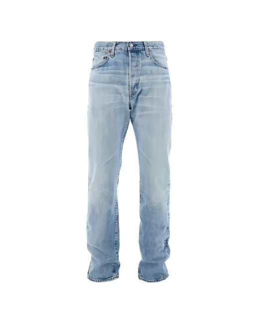 Levi's Blue 501 Selvedge Jeans for men