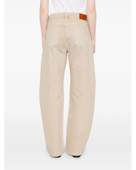 EB DENIM White Alida Loosed Bowed Jeans Desert Sand