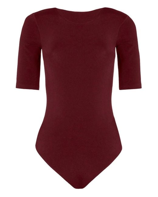 Wolford Red Bahamas Bodysuit