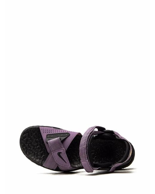 Nike Black Acg Air Deschutz+ "Amethyst Smoke" Sandals for men