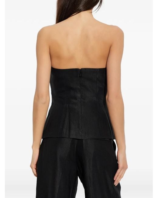 AllSaints Black Charley Top