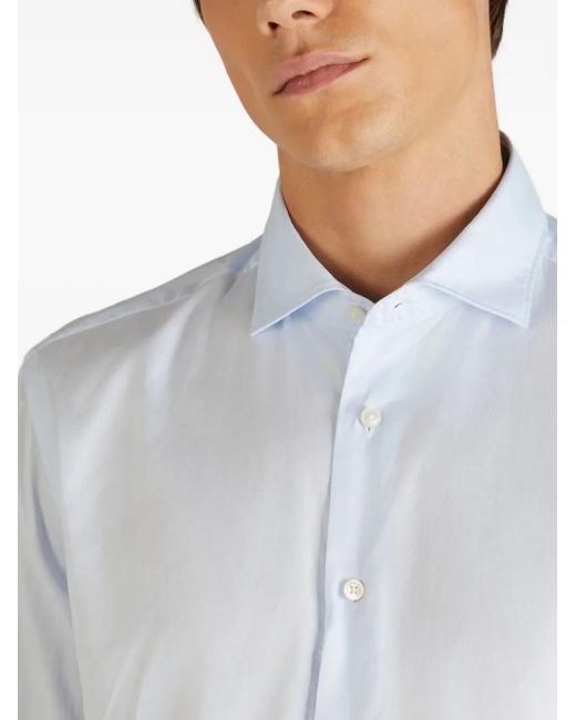 Camisa De Algodón Glanshirt de hombre de color White