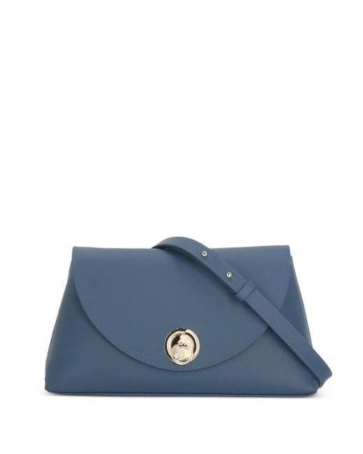 Coccinelle Blue Medium Nikla Shoulder Bag
