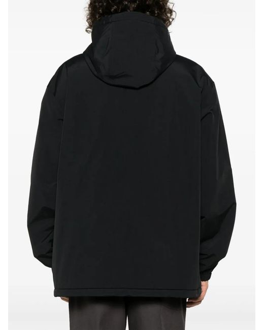 Carhartt Black Hooded Nylon Jacket