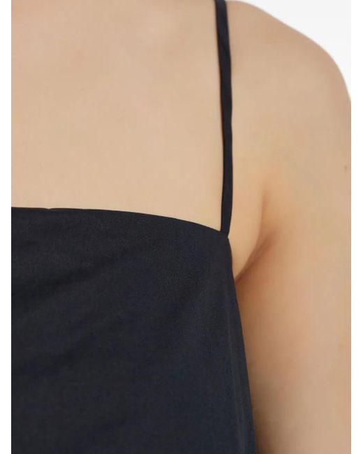 By Malene Birger Black Mia Cropped Top