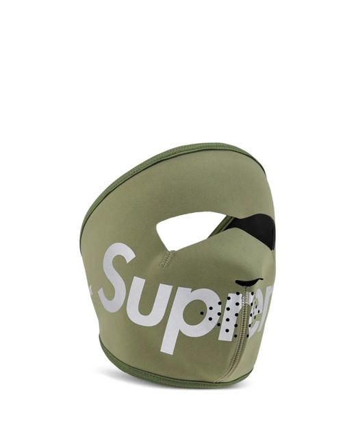 Supreme X Windstopper Logo Face Mask in Green for Men | Lyst UK
