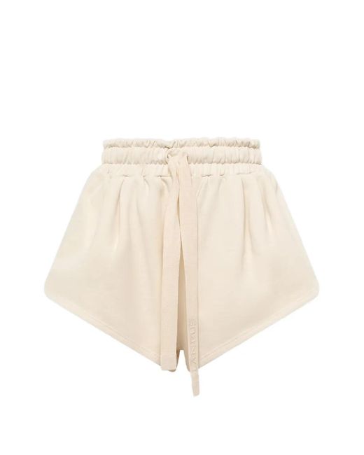 Pantalones Cortos Con Cordones Laneus de color Natural