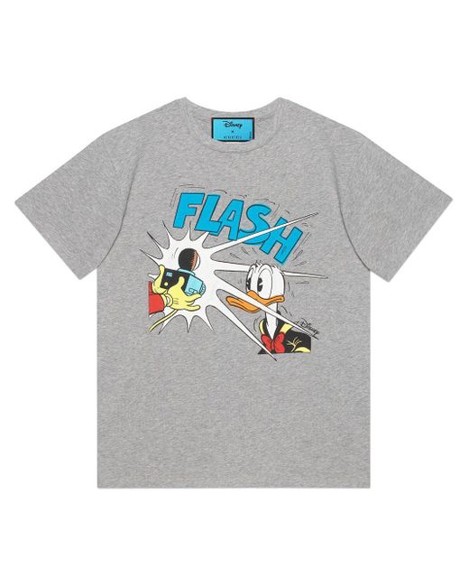 Gucci Baumwolle X Disney Donald Duck T-Shirt für Herren - Lyst