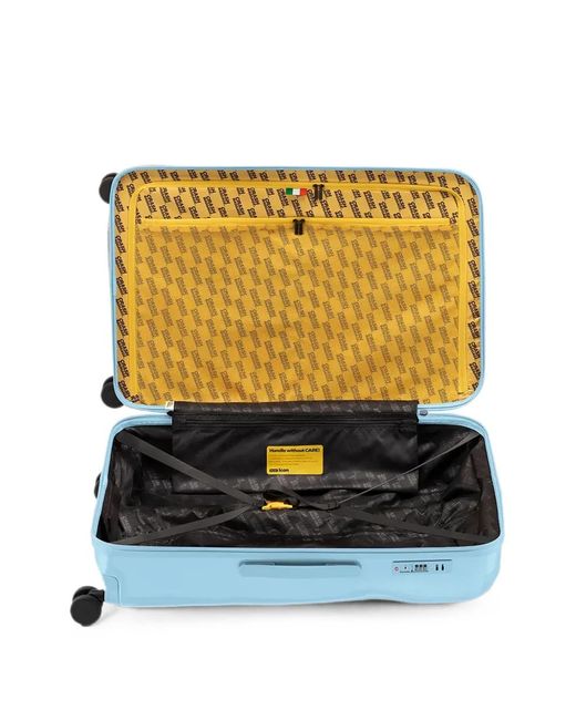 Crash Baggage Blue Large Icon Dented Suitcase