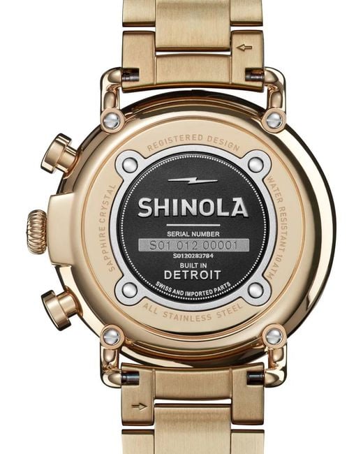 Shinola Metallic Unworn Argonite 5021
