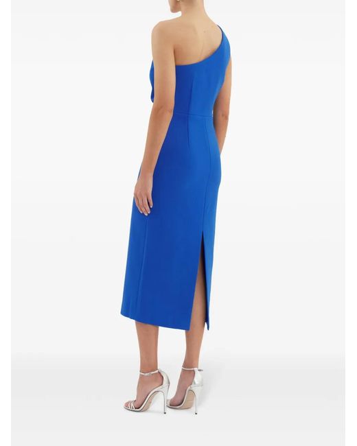 Rebecca Vallance Blue Antonella Midi Dress