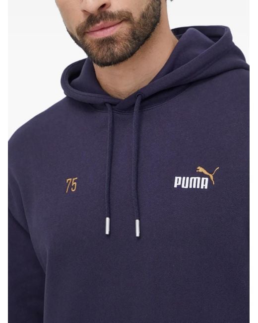 メンズ PUMA グラフィック パーカー Blue