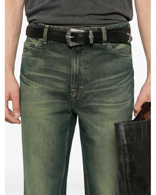 Our Legacy Green 70S-Cut Jeans for men