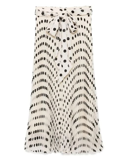 Zimmermann Sunray Maxi-Rok in het White