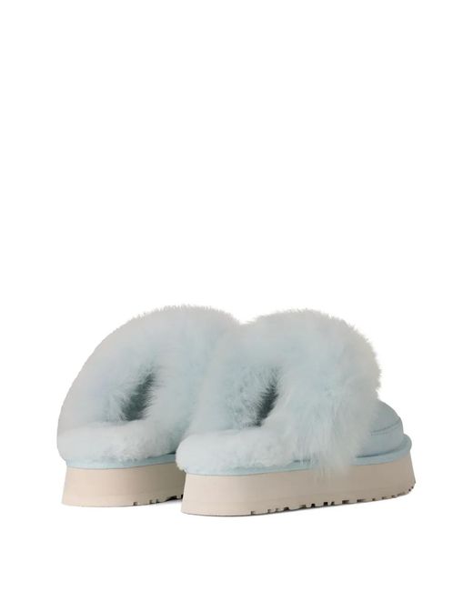 Ugg Gray Disquette Chalet Mules