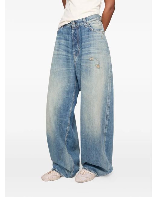 Acne Blue Loose Fit Jeans
