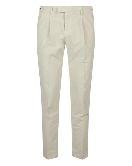 メンズ PT Torino コットンパンツ Natural