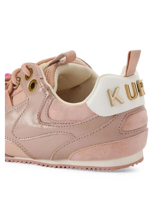 Kurt Geiger Pink Kurt Bead Slim Runner