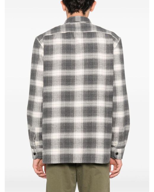 Woolrich Traditional plaid-check Flannel Shirt - Farfetch