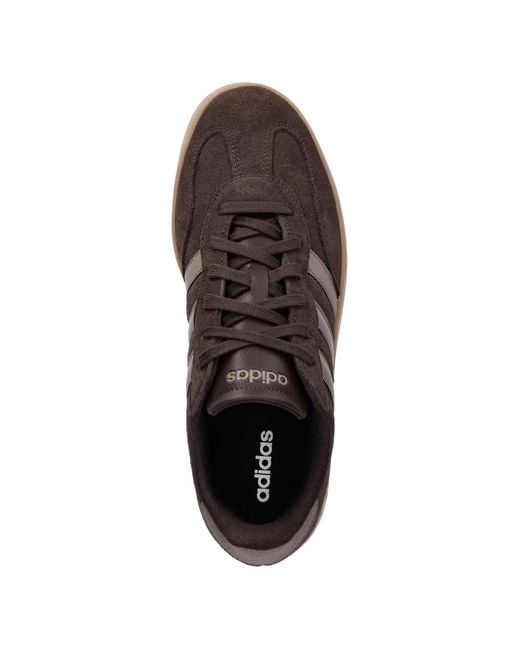 Baskets Barreda En Daim À Patch Logo Adidas pour homme en coloris Brown