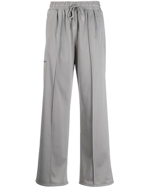 メンズ Han Kjobenhavn ワイド トラックパンツ Gray