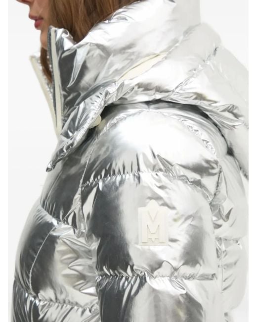 Mackage Gray Madalyn Hooded Puffer Jacket