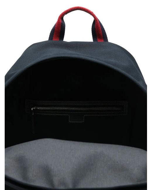 Gucci Black Crest Backpack for men