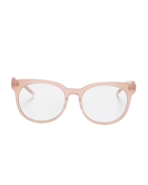 Megane and Me Pink Braided-Temple Sunglasses