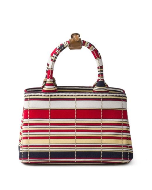 Prada Red Jardinière Mini Bag