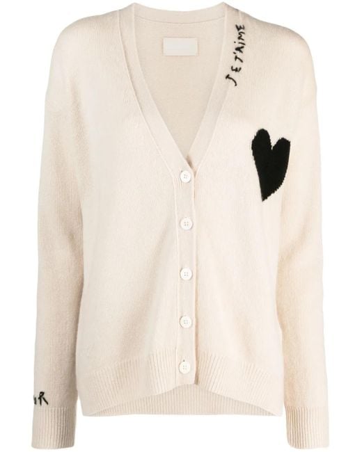 Zadig & Voltaire Natural Mirka Cardigan