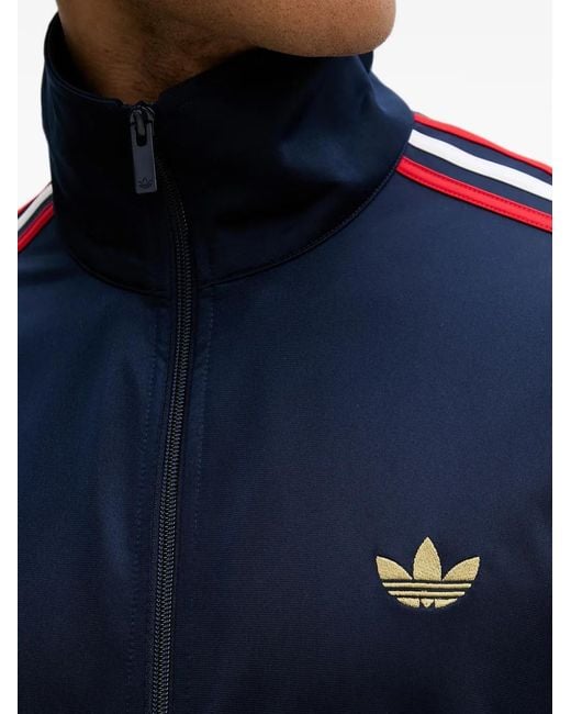 Adidas Blue Veste Zippée Firebird for men