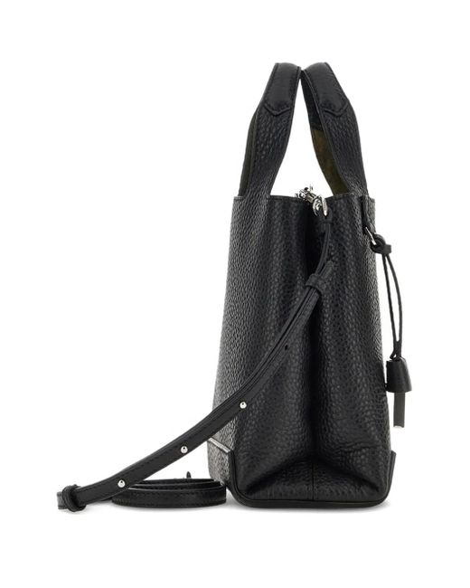 Hogan Black Mini Leather Tote