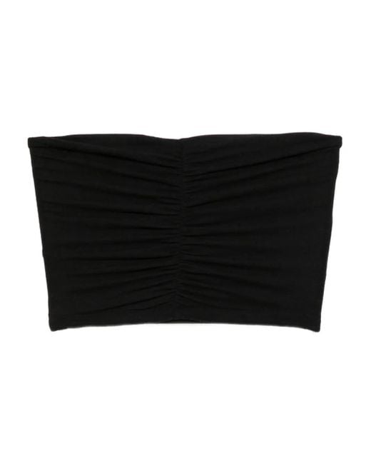 James Perse シャーリング トップ Black