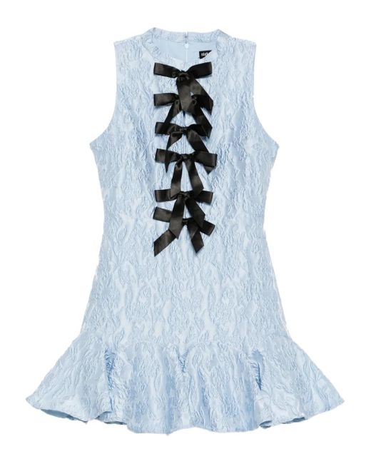 Sister Jane Blue Feria Ruffle Mini Dress