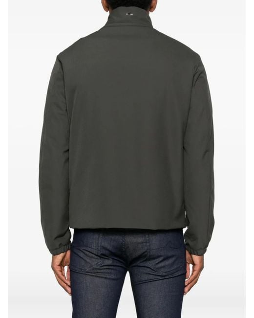 Paul & Shark Black Zip-Front Pocket Jacket for men