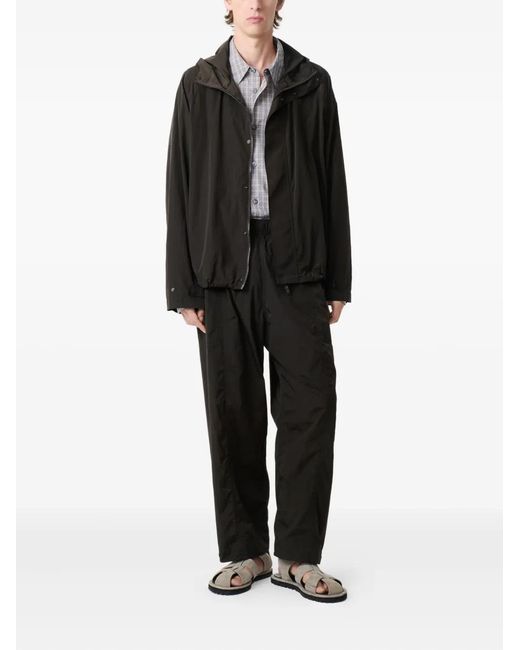 Studio Nicholson Black Hooded Jacket for men