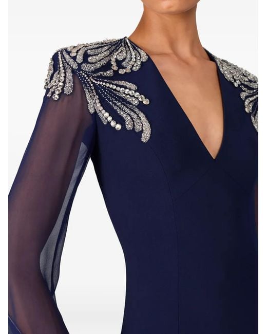 Jenny Packham Blue Mercury Gown