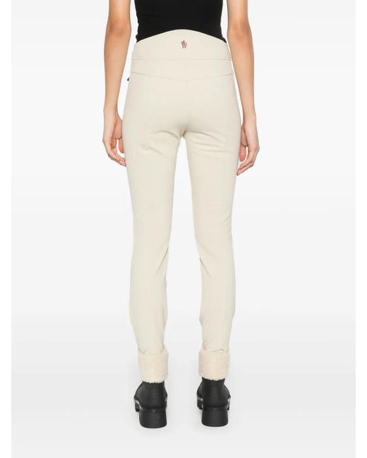 Moncler Twill Skibroek in het Natural