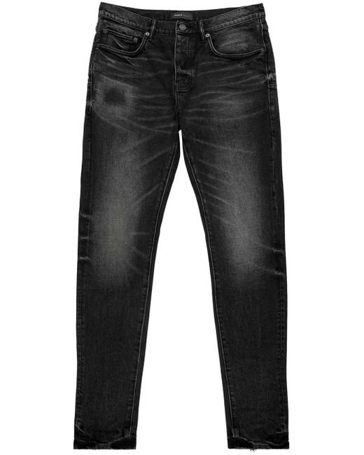 purplebrand P001 Leathered スキニージーンズ Purple Brand P001 Leathered スキニージーンズ