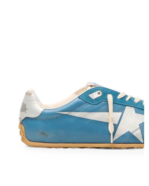 Golden Goose Deluxe Brand Blue Marathon Speed