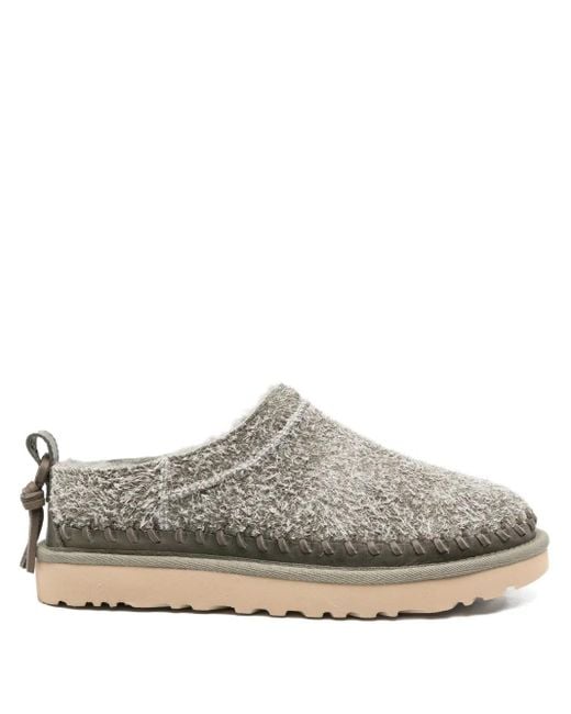 Ugg Gray Flache Classic Micro Biarritz Mules