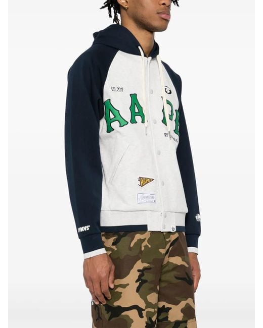 Aape By A Bathing Ape Blue Patched Jacket for men