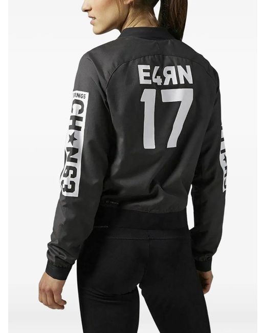 Reebok Black Zip-Up Jacket