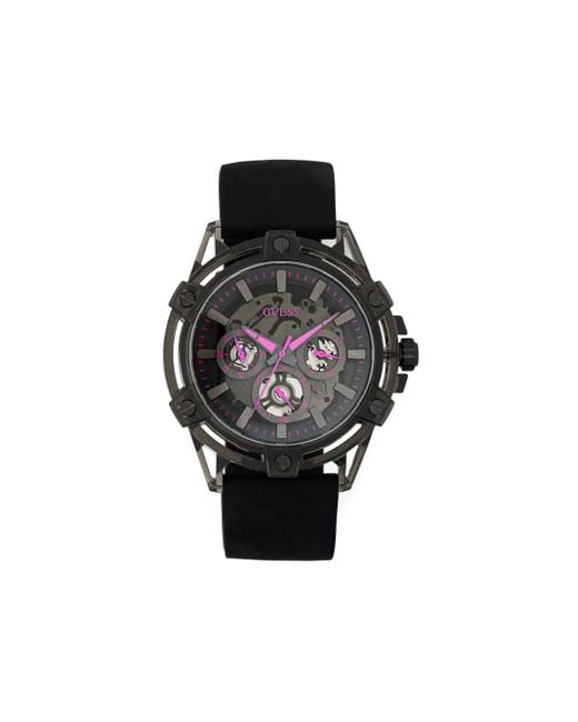 Guess Black Sporting 48Mm for men