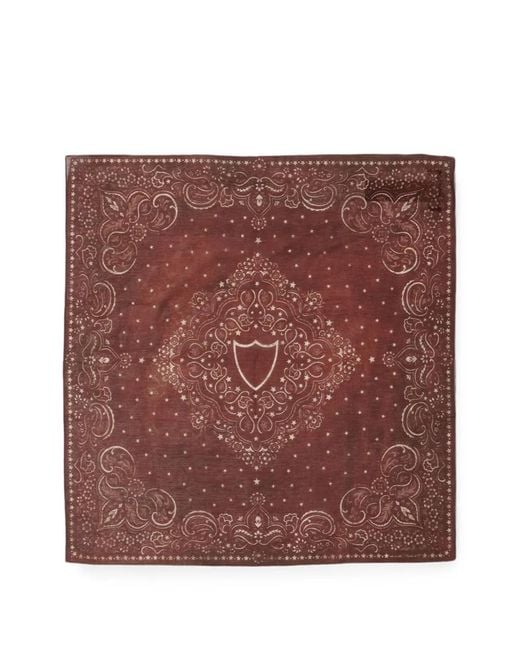 HTC Purple Star-Print Bandana for men