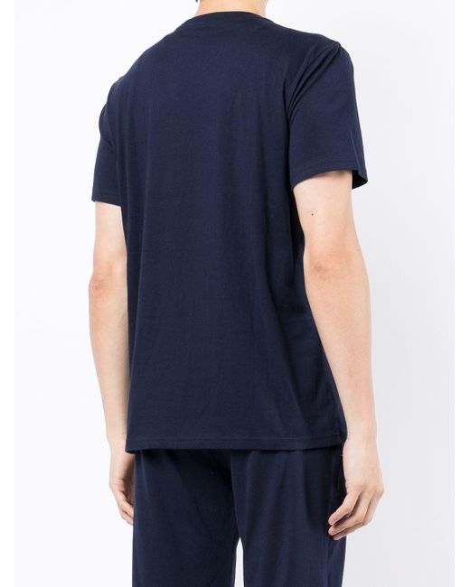 T-shirt con stampa di Polo Ralph Lauren in Blue da Uomo